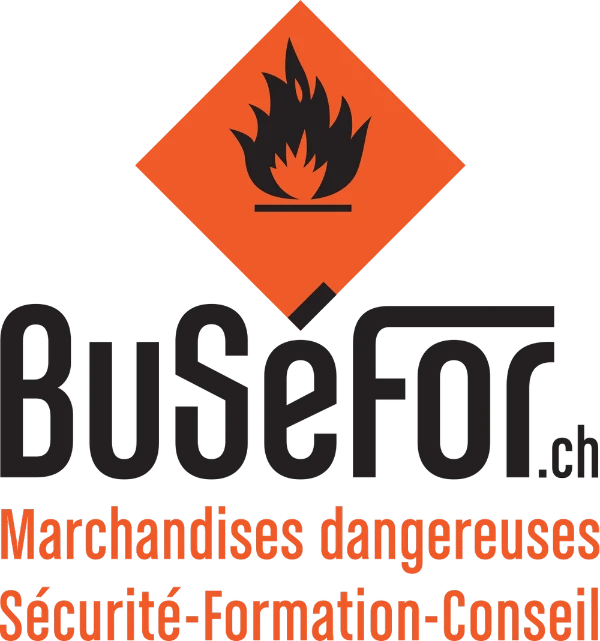 Logo de BuSéFor, conseiller à la sécurité et formation pour les marchandises dangereuses (ADR)