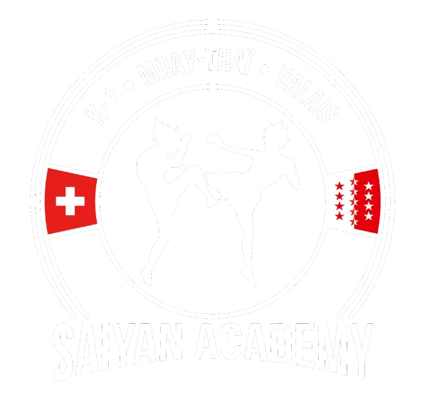 Logo de la Saiyan Academy, club de kick-boxing et boxe thaï à Martigny